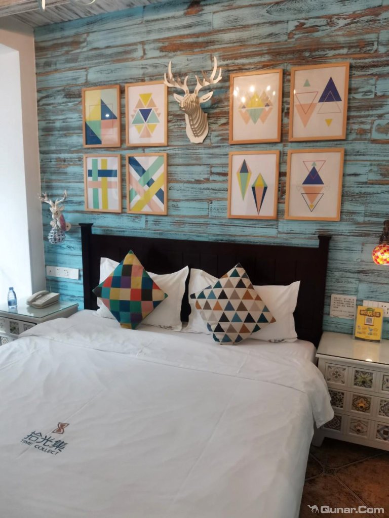 优秀的事:前台很有礼貌 皮皮空间对拾光集艺术主题酒店(三亚大东海鹿