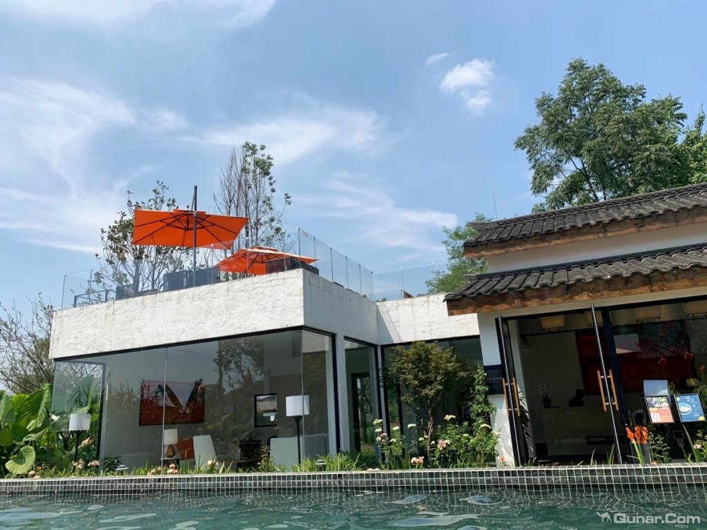 点评大邑溪地阿兰若度假村落