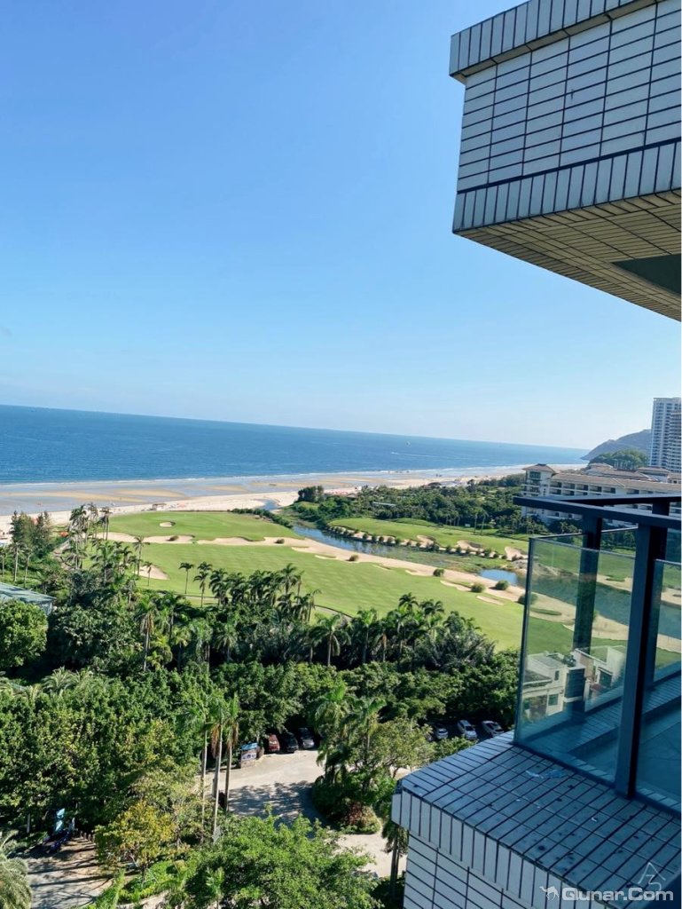 沙子很细腻 尊兮公主对月湾度假公寓(阳江海陵岛保利十里银滩店)的